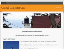 Tablet Screenshot of coastalcompucare.us